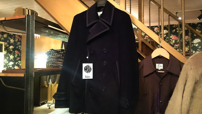 PRETTY GREEN MENS LONELY HEARTS CORD JACKET コーデュロイピーコート2017AW BEATLES